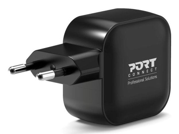 EAN 3567042031661 - Port Designs 902035PEU cargador de dispositivo móvil Universal Negro Corriente alterna Carga rápida Inter imagen 4