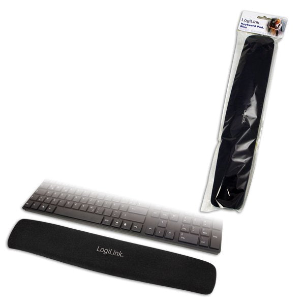 EAN 4052792005486 - LogiLink ID0044 descansa muñecas Nylon, Poliuretano, Silicona Negro imagen 2