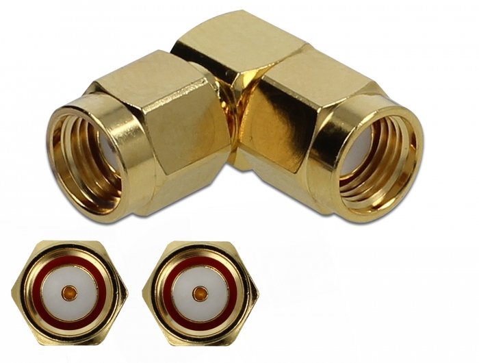EAN 4043619899494 - DeLOCK 89949 conector RP-SMA, RP-SMA Oro imagen 1