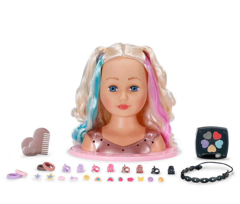 EAN 4001167841136 - BABY born Styling Head Rainbow 27cm imagen 1