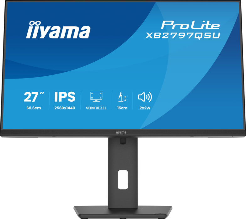 EAN 4948570125876 - iiyama ProLite XB2797QSU-B1 pantalla para PC 68,6 cm (27") 2560 x 1440 Pixeles Quad HD LED Negro imagen 5