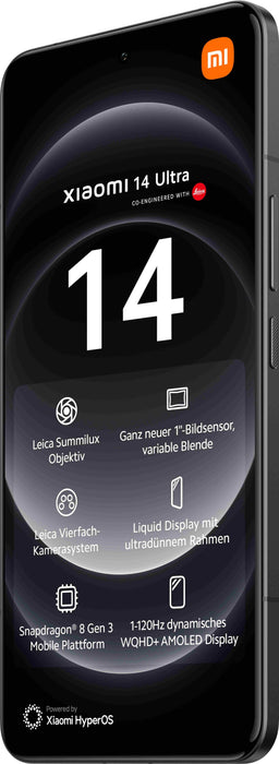 EAN 6941812763124 - Xiaomi 14 Ultra 17,1 cm (6.73") SIM doble 5G USB Tipo C 16 GB 512 GB 5000 mAh Negro imagen 4