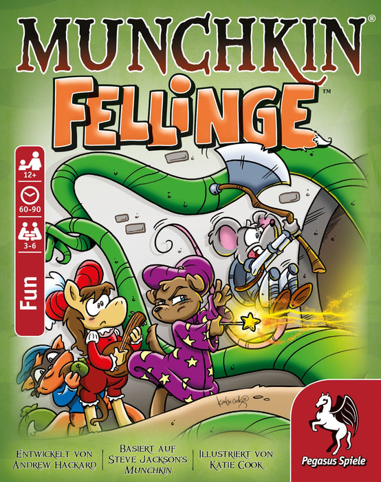 EAN 4250231727382 - Pegasus Munchkin Fellinge Juego de mesa Viaje/aventura imagen 3