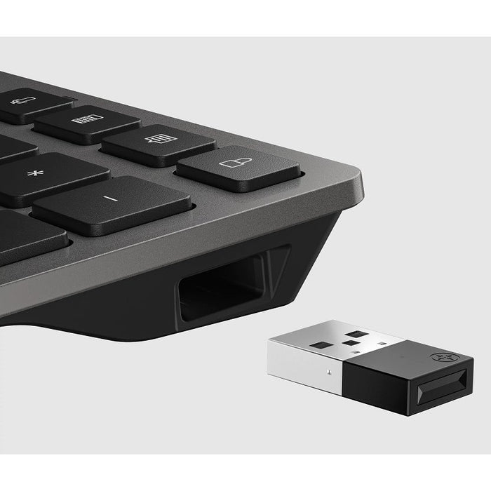 EAN 198122141692 - HP 725 Multi-Device Rechargeable Wireless Keyboard teclado Hogar / Oficina RF Wireless + Bluetooth Gris imagen 15