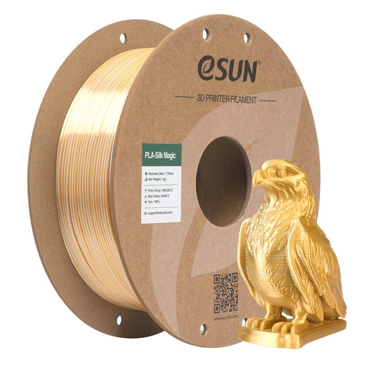 EAN 6922572202429 - eSUN EPLA-SILK MAGIC Ácido poliláctico (PLA) Plata, Oro 1 kg imagen 1