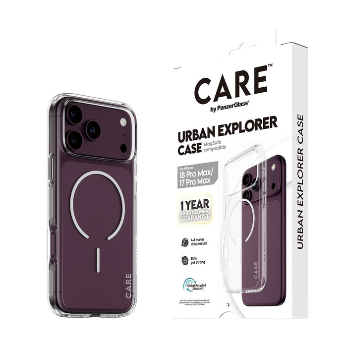 EAN 5715685043949 - PanzerGlass CARE™ by ® Urban Explorer Case Transparent w. White Magsafe iPhone 2026 Pro Max | 17 Pro Max  imagen 6