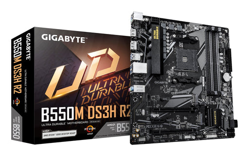 EAN 4719331870454 - GIGABYTE B550M DS3H R2 placa base AMD B550 Zócalo AM4 micro ATX imagen 1