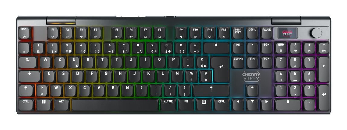 EAN 4025112119507 - CHERRY XTRFY MX 10.1 Wireless teclado Juego USB + RF Wireless + Bluetooth AZERTY Francés Negro imagen 1