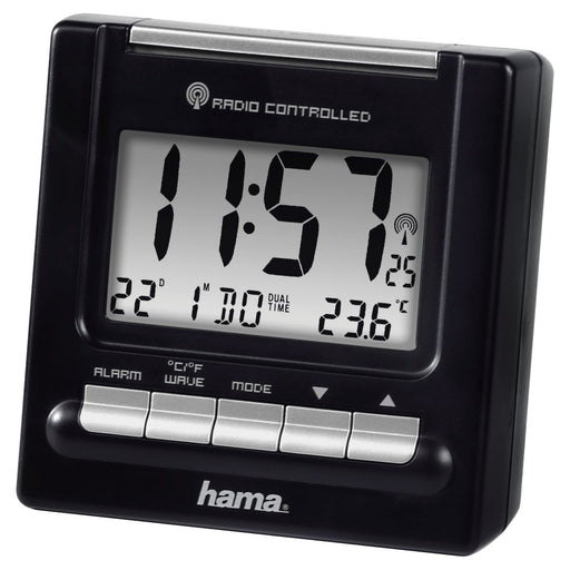 EAN 4047443419729 - Hama RC200 Reloj despertador digital Negro imagen 1