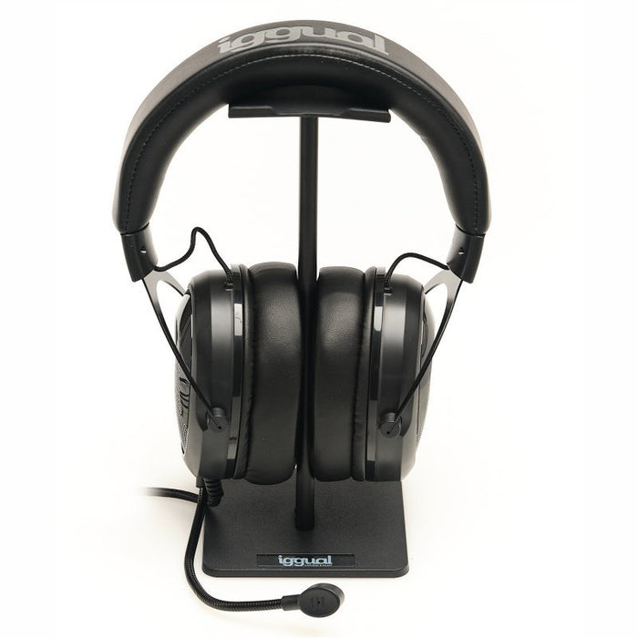 EAN 2519092216308 - iggual IGG317136+IGG318058 auricular y casco Alámbrico Diadema Juego Negro imagen 3