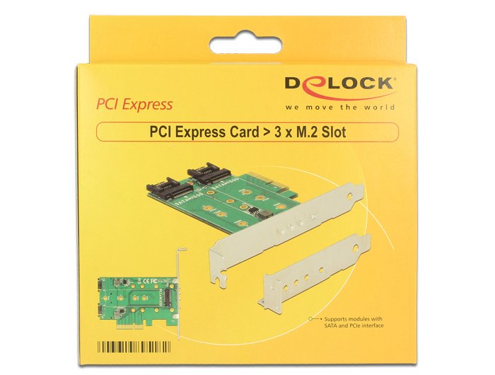 EAN 4043619895182 - DeLOCK 89518 tarjeta y adaptador de interfaz Interno M.2, SATA imagen 6