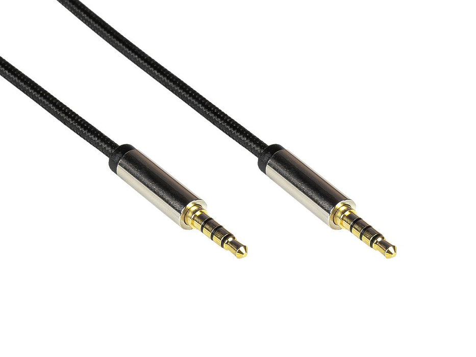 EAN 4014619309238 - Python GC-M0229 cable de audio 2 m 3,5mm Negro imagen 2