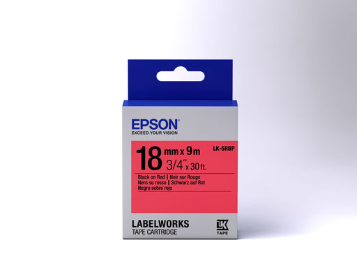 EAN 8715946611464 - Epson LK-5RBP cinta para impresora de etiquetas Negro sobre rojo imagen 2