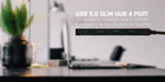 EAN 8595611701115 - i-tec Advance U3HUB404 hub de interfaz USB 3.2 Gen 1 (3.1 Gen 1) Type-A 5000 Mbit/s Negro imagen 8