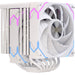 EAN 6977277369199 - Einarex EXAC-VT-300-R-W sistema de refrigeración para ordenador Procesador Refrigerador de aire 12 cm Bla imagen 1