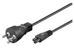 EAN 5704327693628 - Microconnect PE120819 cable de transmisión Negro 1,8 m C5 acoplador imagen 1
