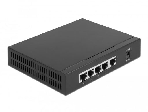 EAN 4043619877812 - DeLOCK 87781 switch 2.5G Ethernet (100/1000/2500) Negro imagen 1