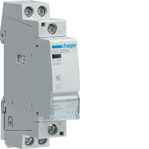 EAN 3250612400034 - Hager ESC225S alimentación del relé Gris imagen 1