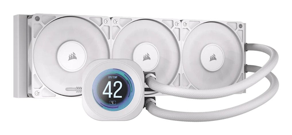 EAN 840440400363 - Corsair Nautilus 360 RS Procesador Sistema de refrigeración líquida todo en uno 12 cm Blanco imagen 1