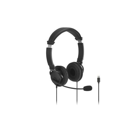 EAN 0085896974642 - Kensington K97464WW auricular y casco Alámbrico Diadema Llamadas/Música USB Tipo C Negro imagen 1