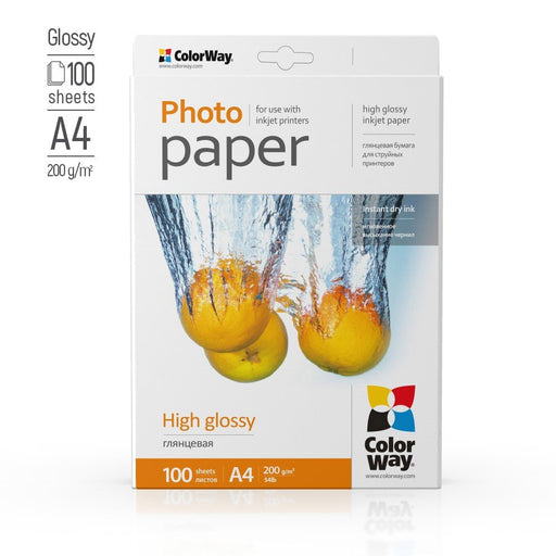 EAN 6942941820559 - Colorway PG200100A4 papel fotográfico A4 Blanco Brillo imagen 2