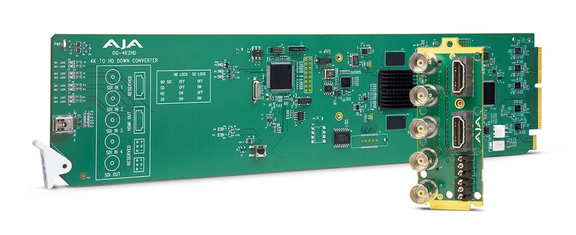 EAN 812321031393 - AJA OG-4K2HD módulo de procesamiento de señal modular imagen 1
