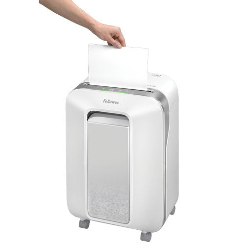 EAN 0043859751525 - Fellowes Powershred LX201 triturador de papel Microcorte 23 cm Blanco imagen 5