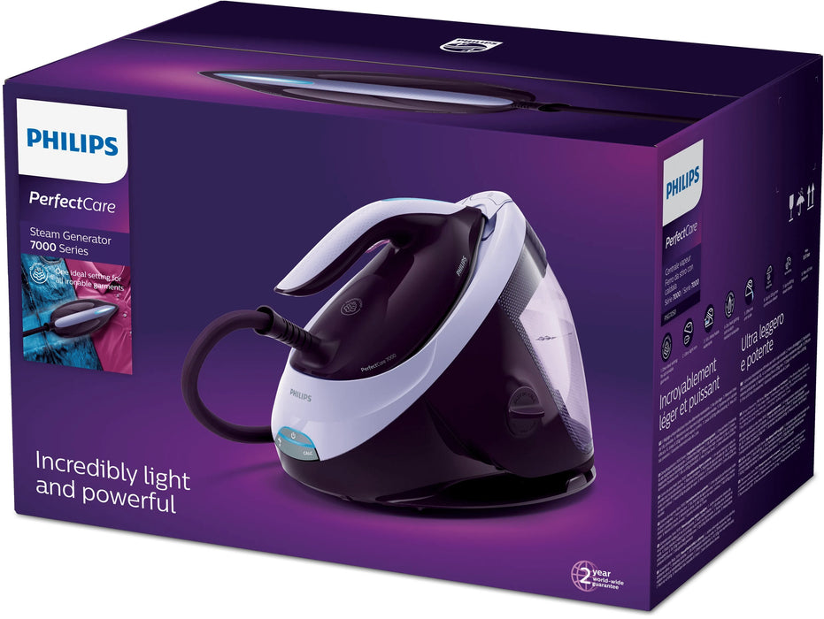 EAN 8720389001246 - Philips 7000 series PSG7050/30 estación plancha al vapor 2100 W 1,8 L Suela SteamGlide Elite Violeta imagen 4