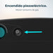 EAN 8435484082617 - Cecotec ReadyWarm Independiente propano/butano Negro imagen 7