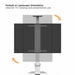 EAN 8059018362176 - Techly ICA-TR48W mueble y soporte para dispositivo multimedia Blanco Panel plano Carro multimedia imagen 10