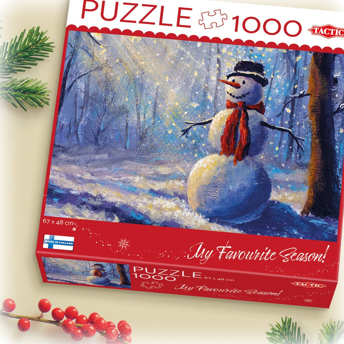 EAN 6416739592220 - Tactic 59222 puzzle Puzzle rompecabezas 1000 pieza(s) Navidad imagen 3