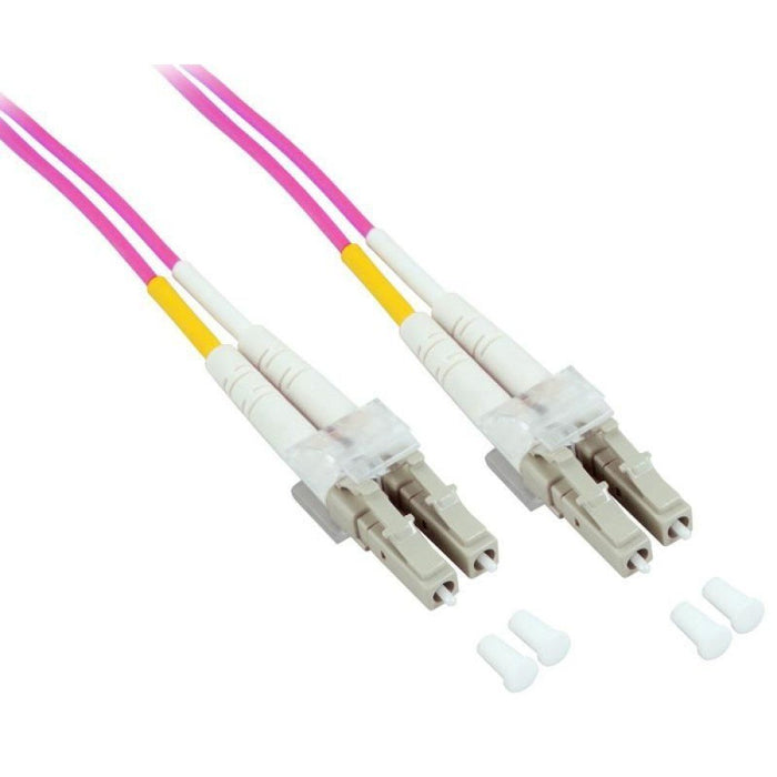 EAN 8057685304130 - Techly LC M-M 10m Cable de fibra óptica e InfiniBand Fucsia imagen 3