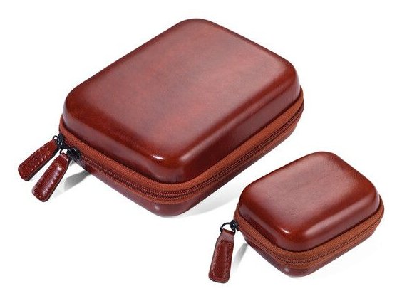 EAN 4024023037153 - TROIKA ONPACK organizador personal Imitación piel, Terciopelo Marrón imagen 1