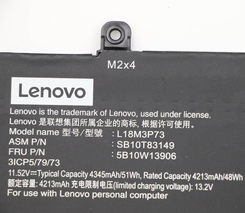 EAN 5704174300779 - Lenovo 5B10W13906 refacción para laptop Batería imagen 5