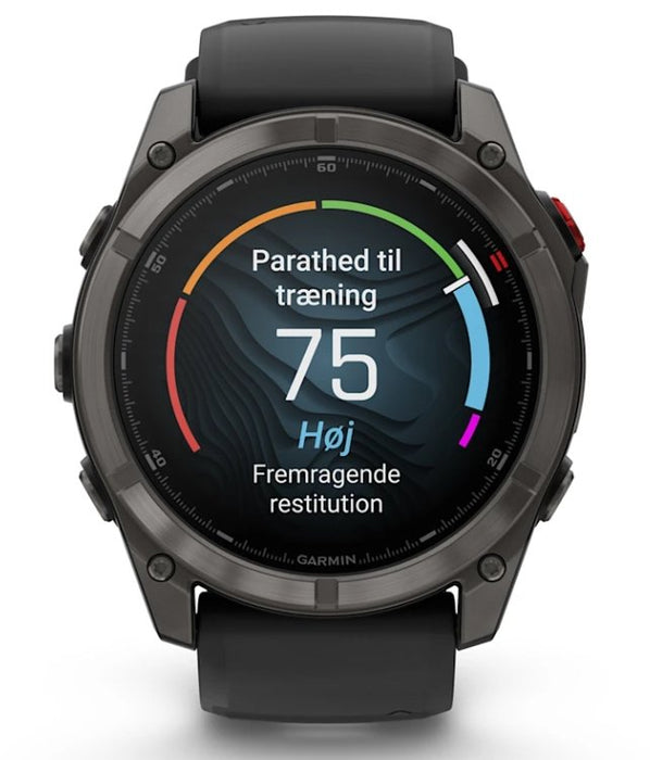 EAN 753759350970 - Garmin fēnix 8 Pro 3,56 cm (1.4") AMOLED 51 mm Digital 454 x 454 Pixeles Pantalla táctil Negro, Gris, Tita imagen 8