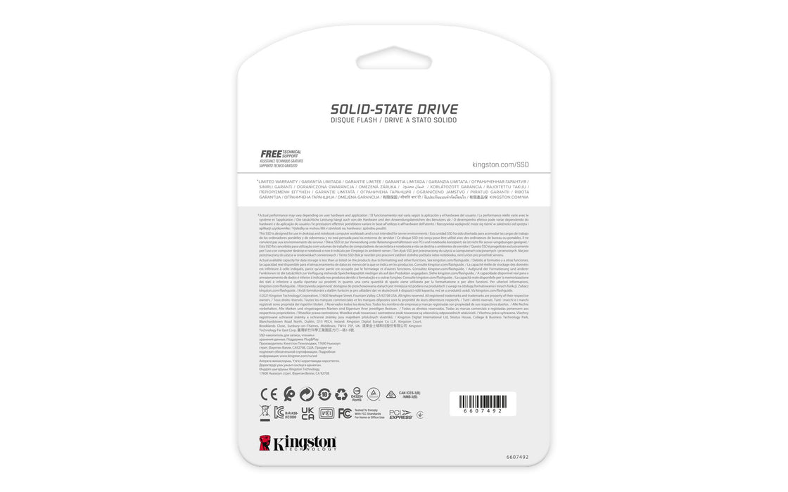 EAN 0740617324464 - Kingston Technology FURY Renegade 2 TB PCI Express 4.0 3D TLC imagen 6