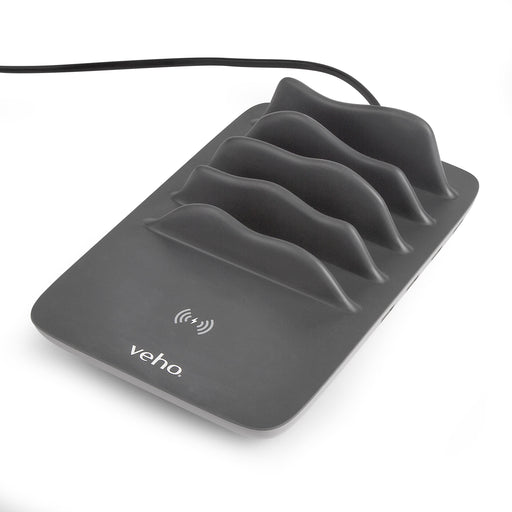 EAN 0811805030242 - Veho TA-7 Smartphone Negro Corriente alterna Cargador inalámbrico Interior imagen 2