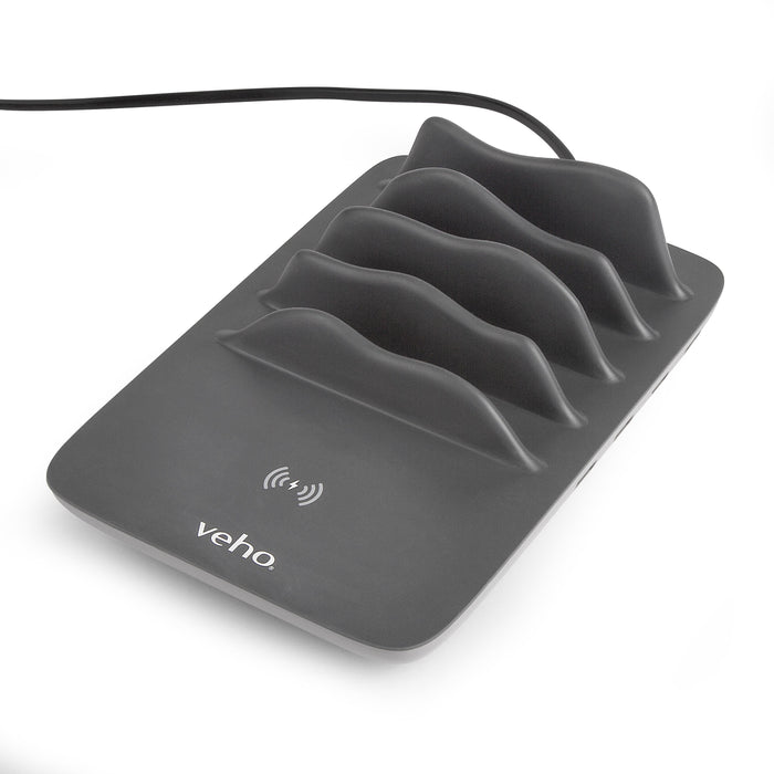 EAN 0811805030242 - Veho TA-7 Smartphone Negro Corriente alterna Cargador inalámbrico Interior imagen 2