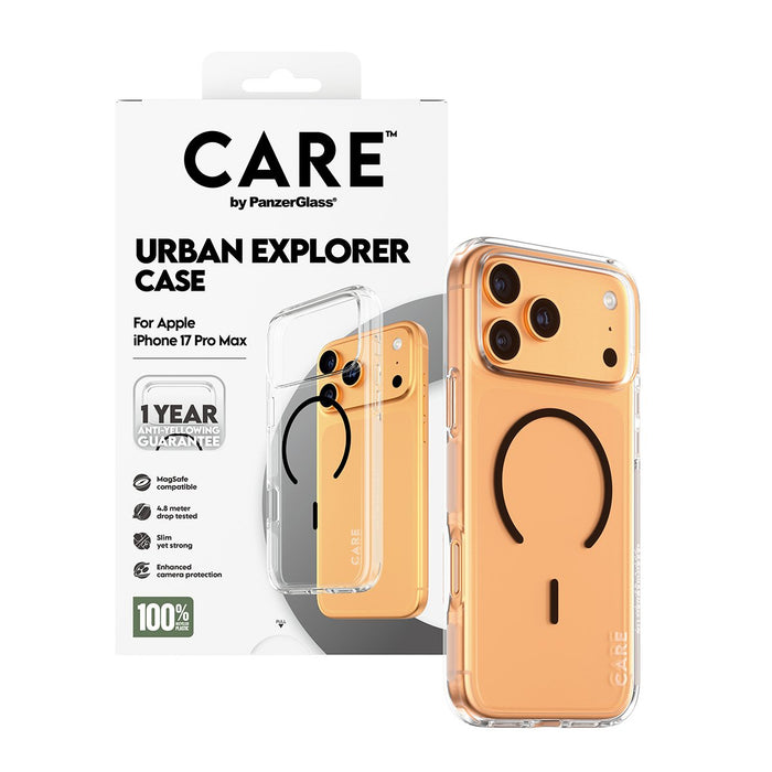 EAN 5715685026904 - PanzerGlass CARE™ by ® Urban Explorer Case Transparent w. Black MagSafe iPhone 17 Pro Max funda para telé imagen 5