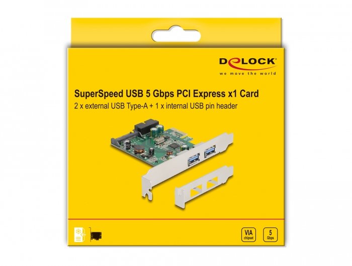 EAN 4043619900961 - DeLOCK 90096 tarjeta y adaptador de interfaz Interno USB 3.2 Gen 1 (3.1 Gen 1) imagen 4