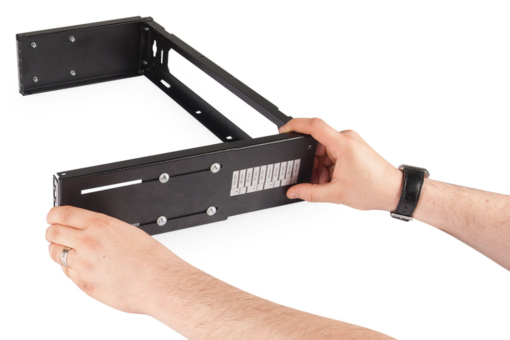 EAN 4016032250371 - Digitus DN-19 PB-4U-SW armario rack Bastidor de pared Negro imagen 6