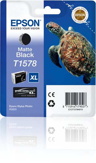 EAN 8715946733739 - Epson T1578 cartucho de tinta 1 pieza(s) Original Alto rendimiento (XL) Negro imagen 1
