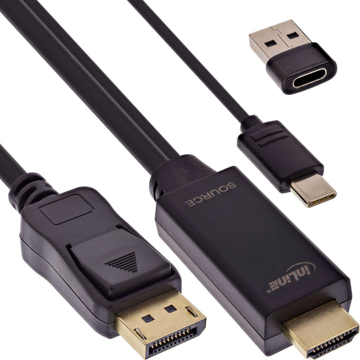 EAN 4043718336135 - InLine 17164I adaptador de cable de vídeo 1,5 m Negro imagen 1