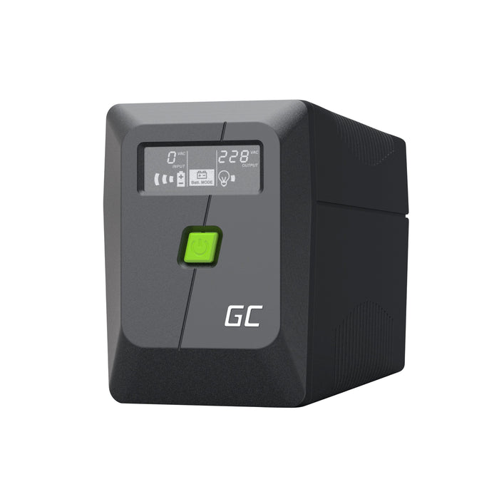 EAN 5904326375598 - Green Cell sistema de alimentación ininterrumpida (UPS) Línea interactiva 0,85 kVA 480 W 2 salidas AC imagen 1