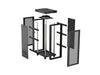 EAN 5901969447903 - Lanberg FF01-6824-23BL armario rack 24U Rack o bastidor independiente Negro imagen 12
