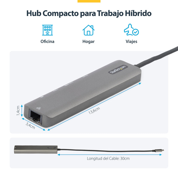 EAN 0065030891790 - StarTech.com DKT30CHSDPD1 base para portátil y replicador de puertos Alámbrico USB 3.2 Gen 1 (3.1 Gen 1)  imagen 11