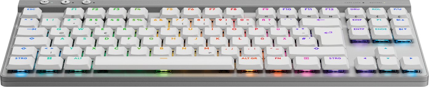 EAN 5099206119840 - Logitech G 920-012543 teclado Juego RF Wireless + Bluetooth QWERTZ Alemán Blanco imagen 4