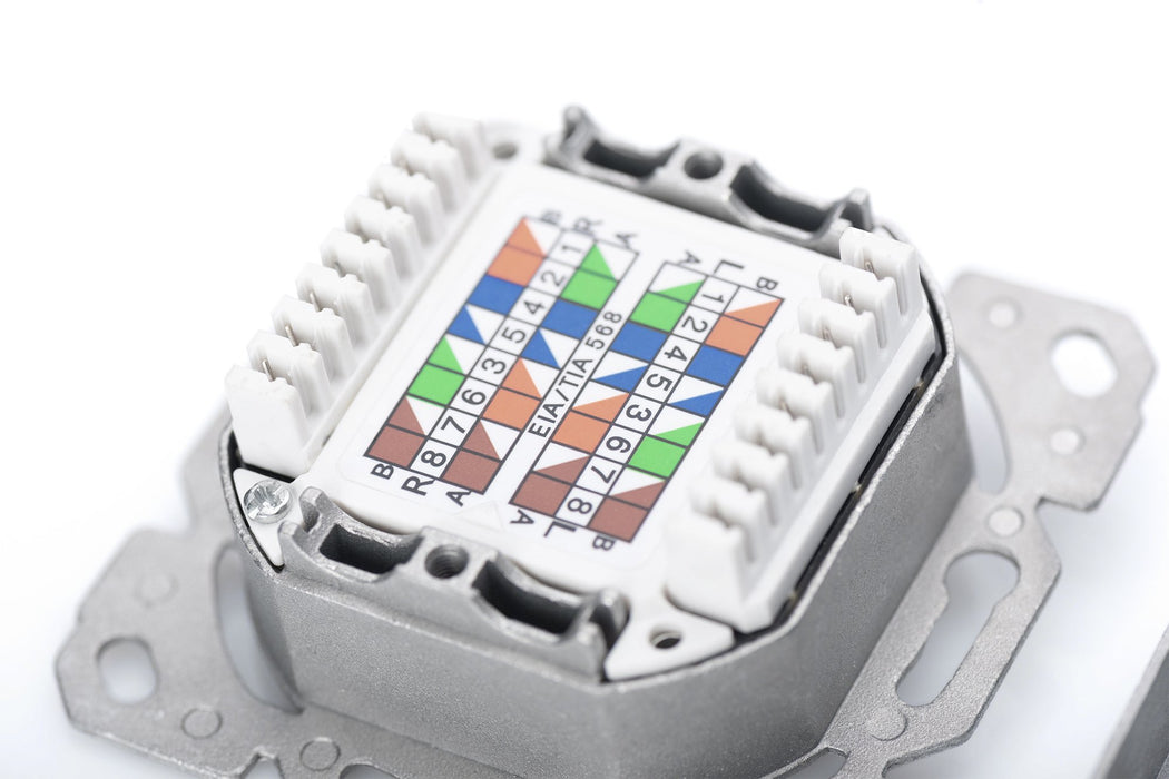 EAN 4016032175742 - Digitus DN-9006/B5-N toma de corriente RJ-45 Blanco imagen 5
