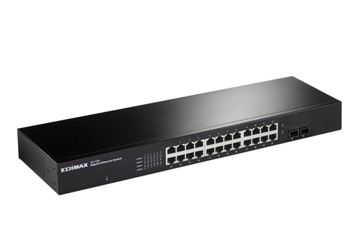 EAN 4710700928554 - Edimax 24-Port Gigabit with 2 SFP Slots Rack-mount Switch imagen 1
