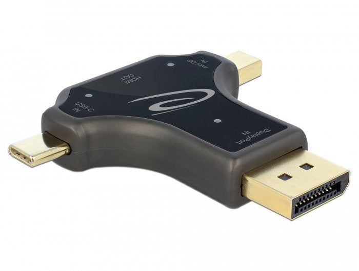 EAN 4043619640607 - DeLOCK 64060 cambiador de género para cable Negro imagen 3